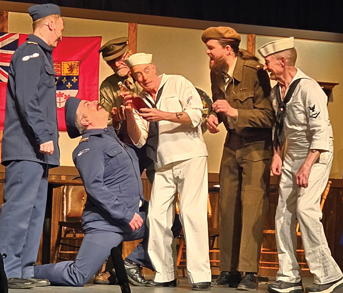 Some of the moments from the play 